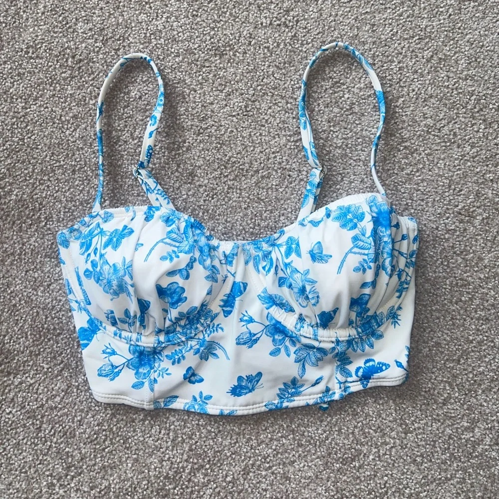 Bathing Suit Corset Top - Picture 3 of 5